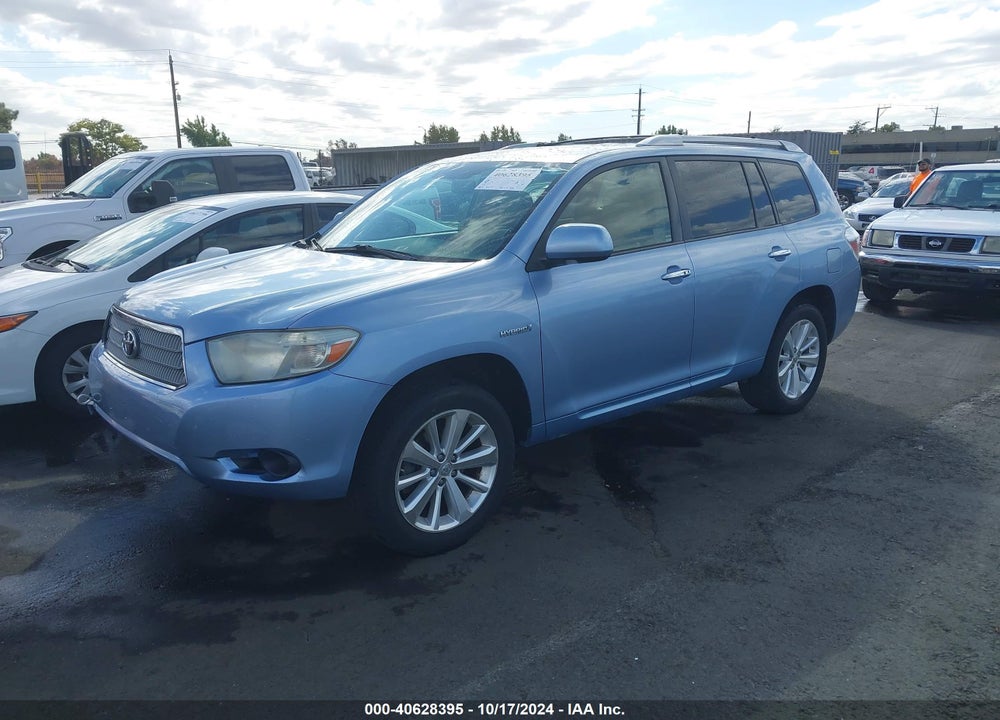 2008 TOYOTA HIGHLANDER HYBRID VIN: JTEEW41A382016501