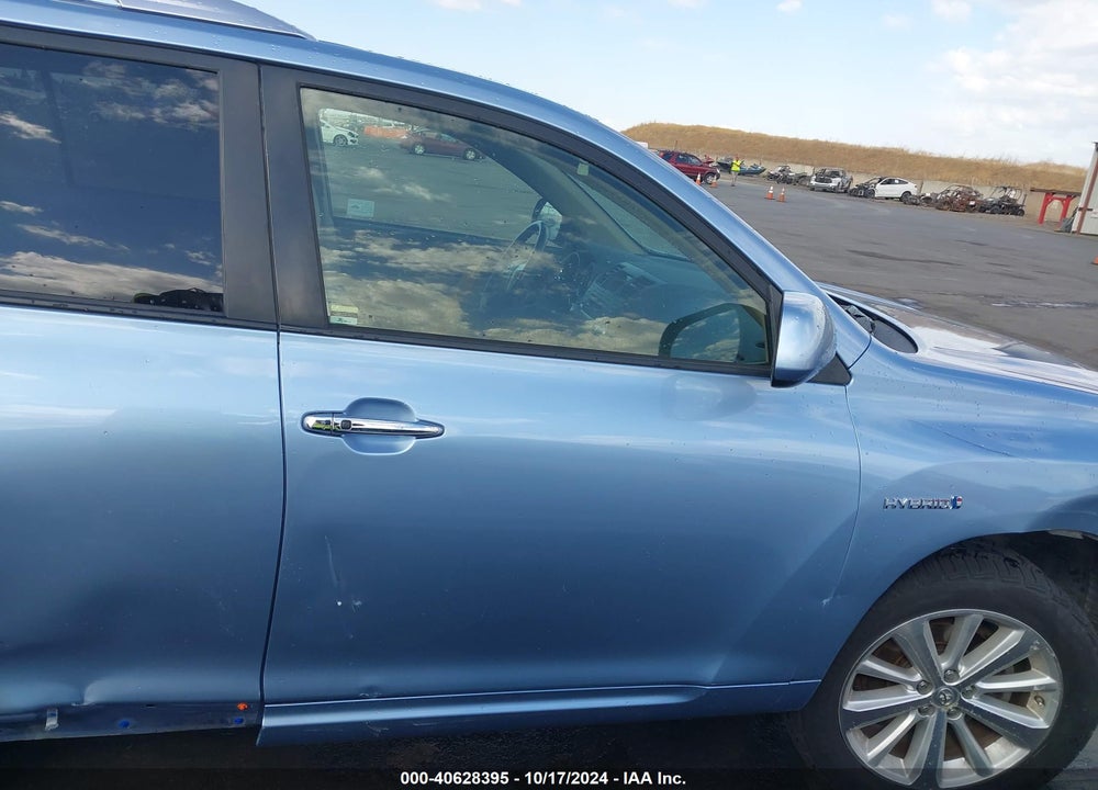 2008 TOYOTA HIGHLANDER HYBRID VIN: JTEEW41A382016501