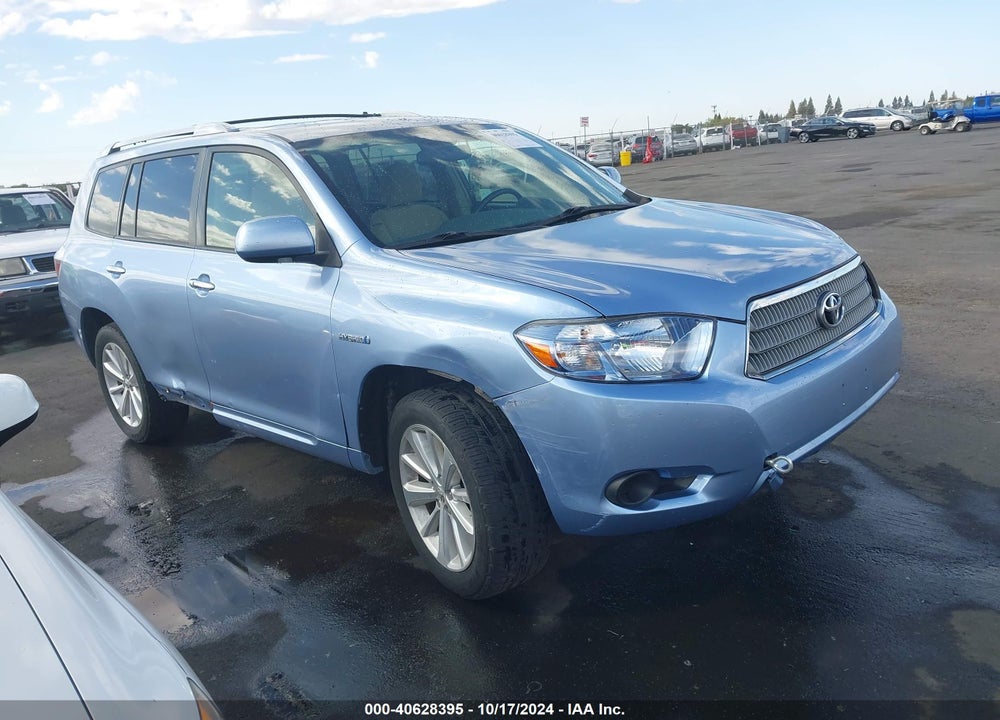 2008 TOYOTA HIGHLANDER HYBRID VIN: JTEEW41A382016501
