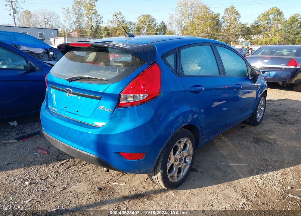 2013 FORD FIESTA TITANIUM VIN: 3FADP4FJ9DM176140