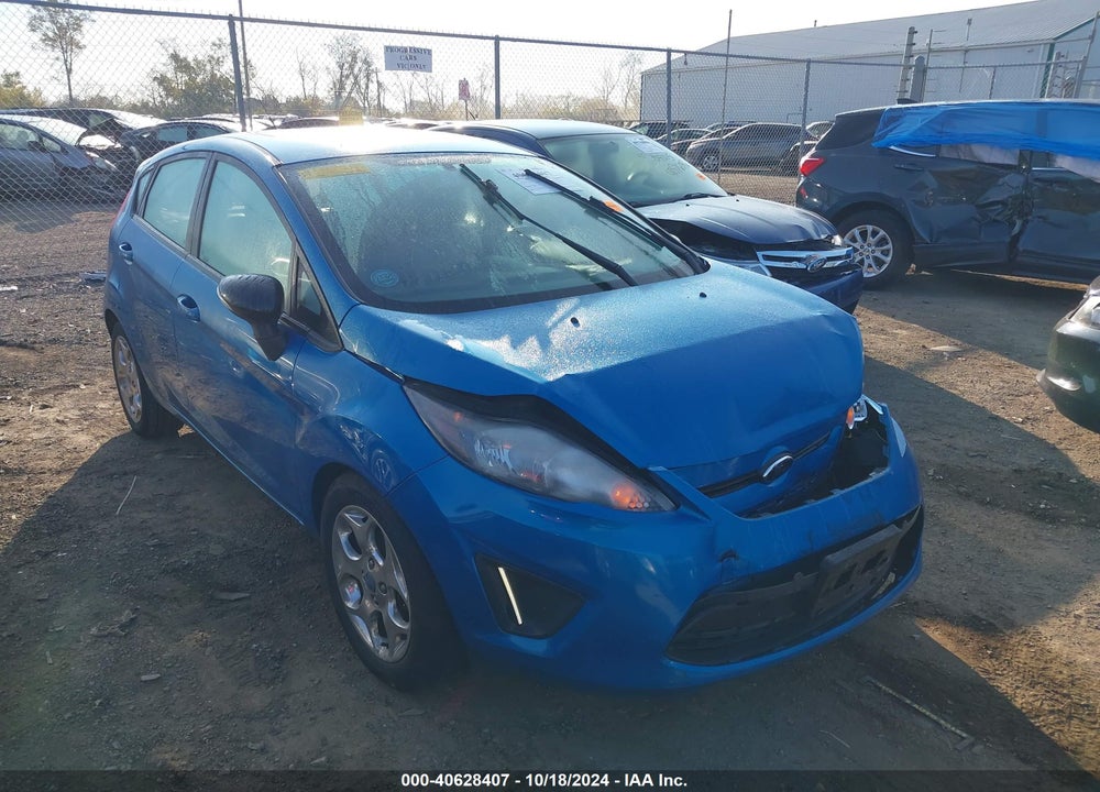 2013 FORD FIESTA TITANIUM VIN: 3FADP4FJ9DM176140