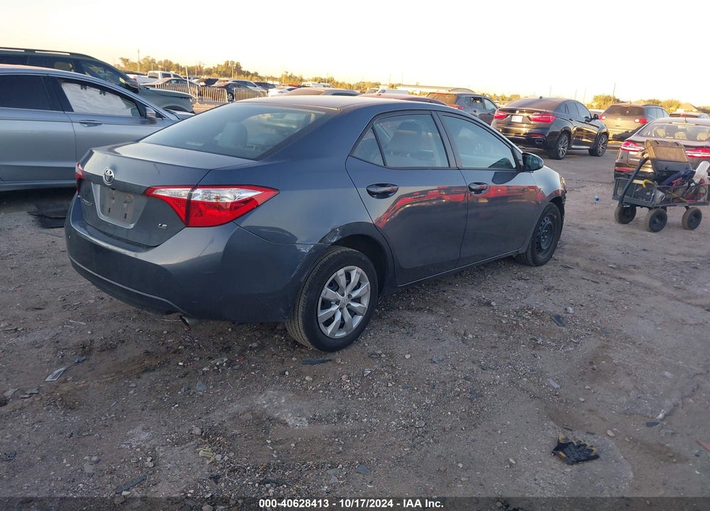 2014 TOYOTA COROLLA LE VIN: 2T1BURHE3EC096639