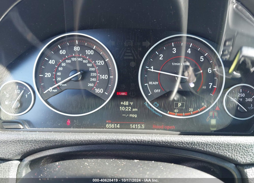 2013 BMW 328I XDRIVE VIN: WBA3B5C55DF594502