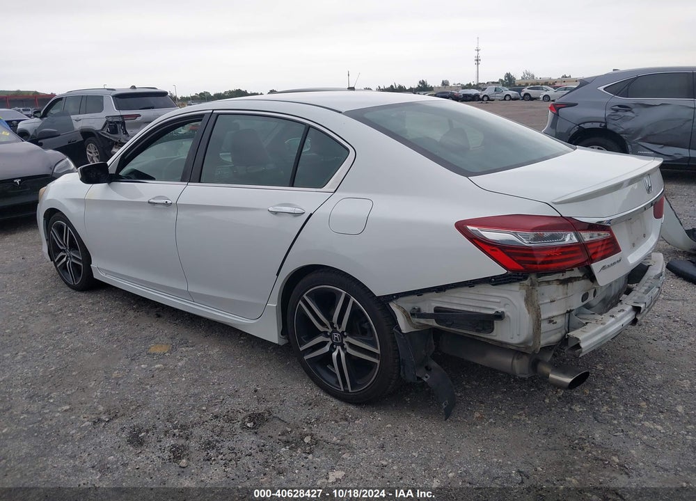 2016 HONDA ACCORD SPORT VIN: 1HGCR2F55GA157823