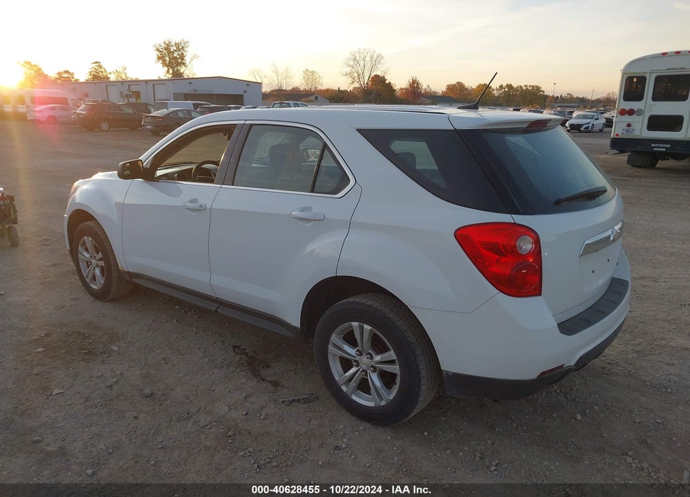 2013 CHEVROLET EQUINOX LS VIN: 2GNALBEK1D1226969