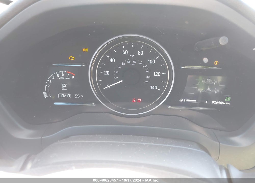 2022 HONDA HR-V AWD EX VIN: 3CZRU6H53NM729347
