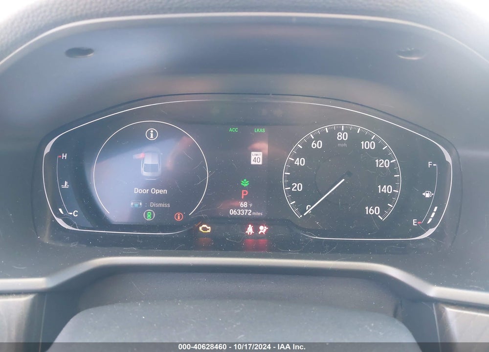 2019 HONDA ACCORD EX-L VIN: 1HGCV1F58KA073512