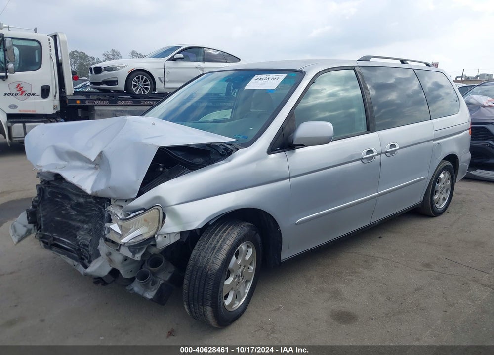 2002 HONDA ODYSSEY EX VIN: 2HKRL18682H509580