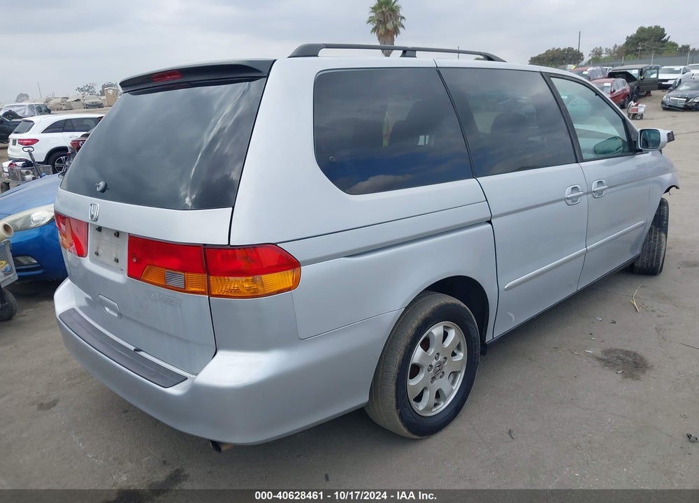 2002 HONDA ODYSSEY EX VIN: 2HKRL18682H509580