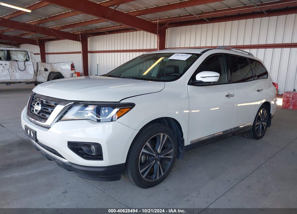 2019 NISSAN PATHFINDER PLATINUM VIN: 5N1DR2MM3KC639681