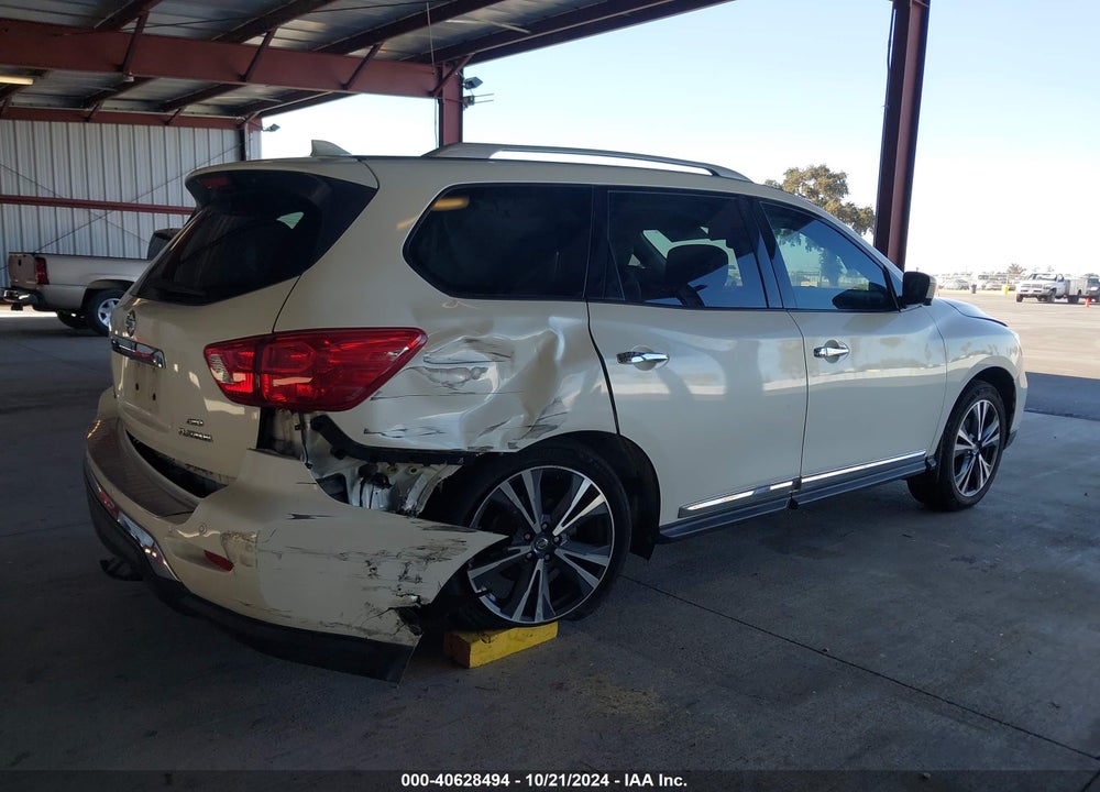 2019 NISSAN PATHFINDER PLATINUM VIN: 5N1DR2MM3KC639681