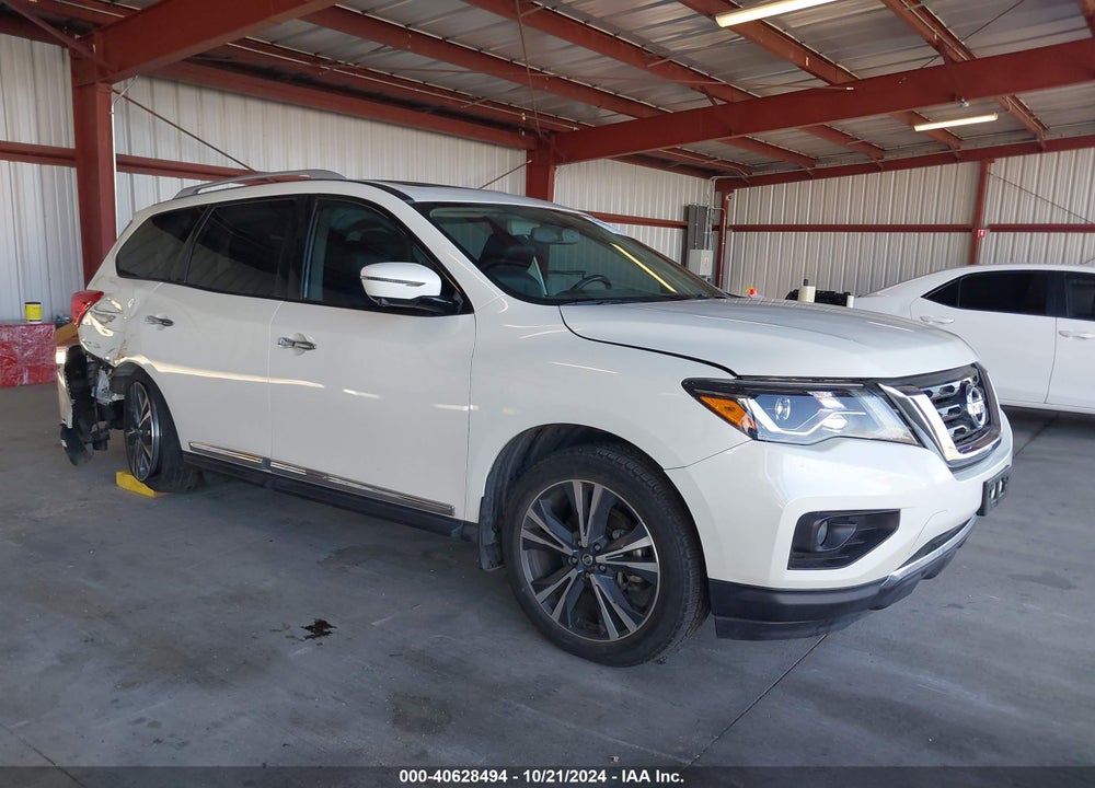 2019 NISSAN PATHFINDER PLATINUM VIN: 5N1DR2MM3KC639681