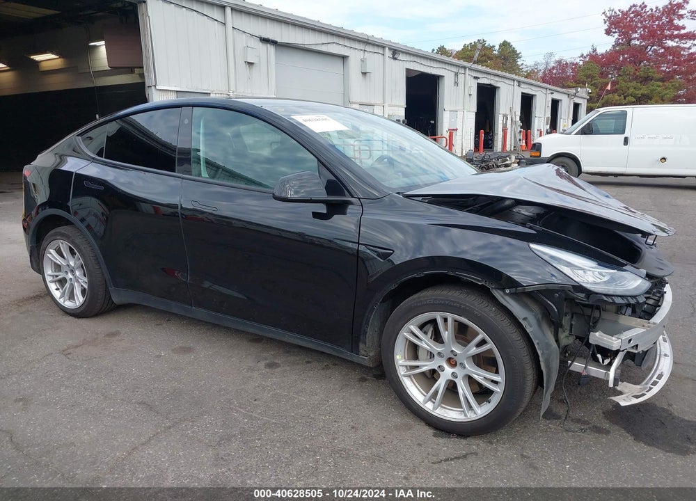 2021 TESLA MODEL Y LONG RANGE DUAL MOTOR ALL-WHEEL DRIVE VIN: 5YJYGDEE7MF259179