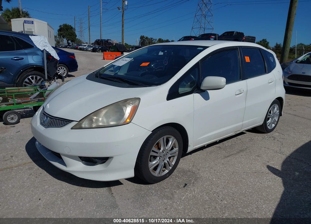 2010 HONDA FIT SPORT VIN: JHMGE8H43AC022420
