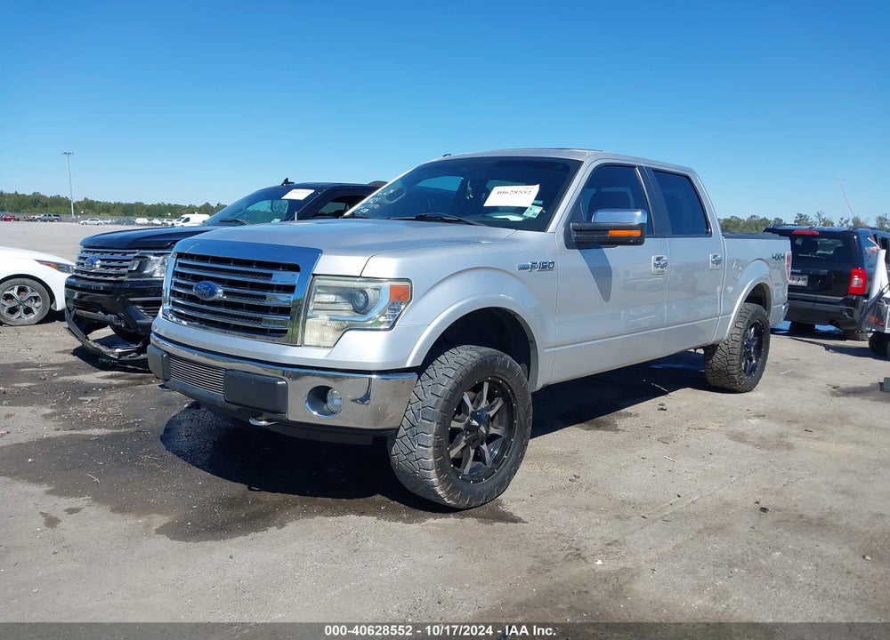 2014 FORD F-150 LARIAT VIN: 1FTFW1EF2EFA24123