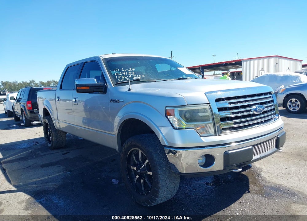 2014 FORD F-150 LARIAT VIN: 1FTFW1EF2EFA24123
