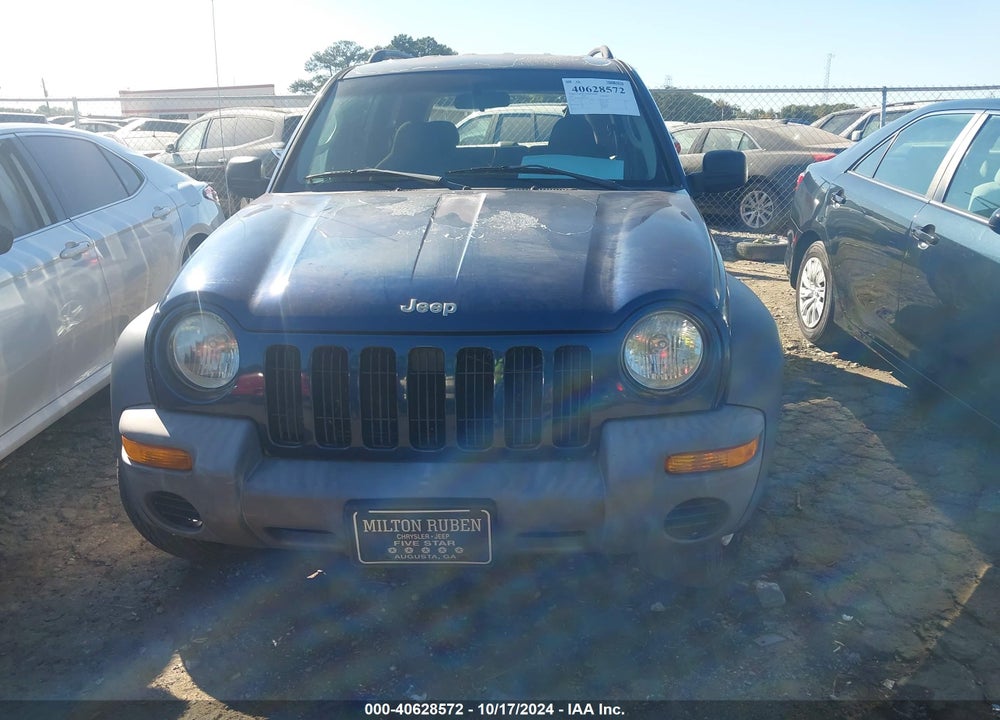 2004 JEEP LIBERTY SPORT VIN: 1J8GK48K84W329482