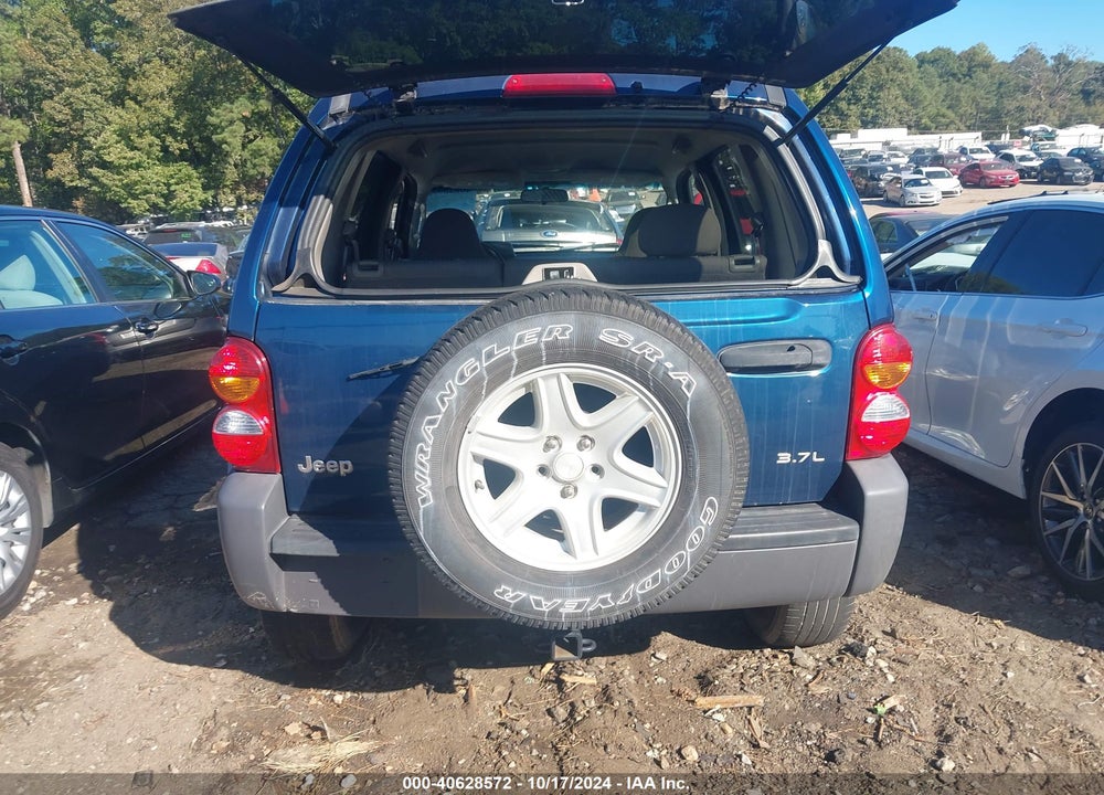 2004 JEEP LIBERTY SPORT VIN: 1J8GK48K84W329482