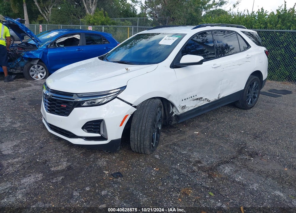 2022 CHEVROLET EQUINOX FWD RS VIN: 2GNAXMEV4N6131014