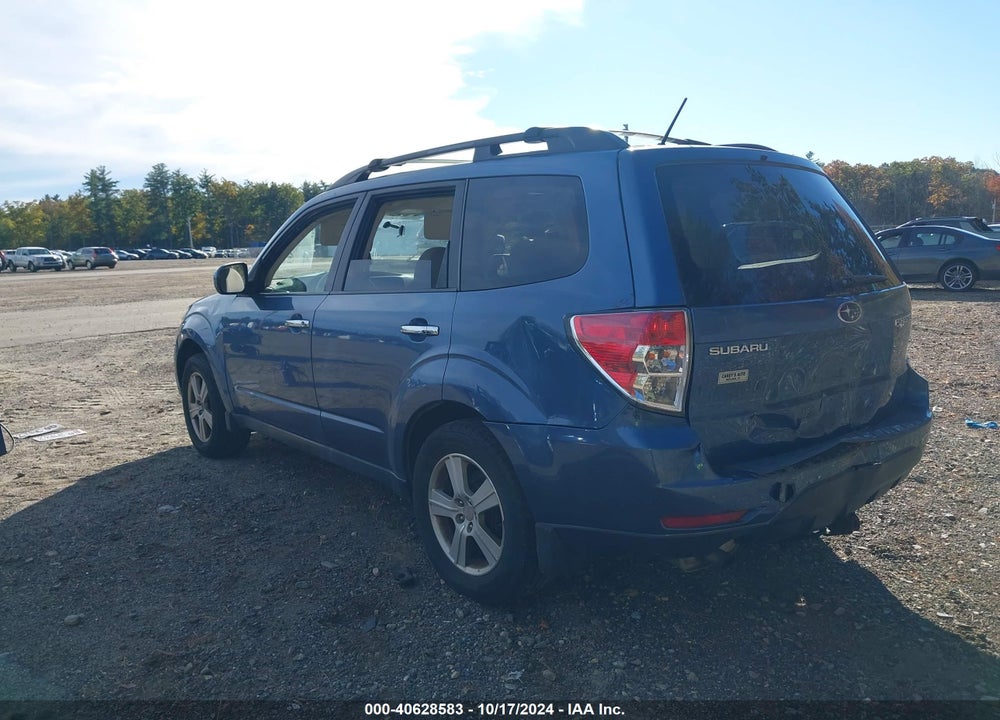 2009 SUBARU FORESTER 2.5X VIN: JF2SH63689H735863