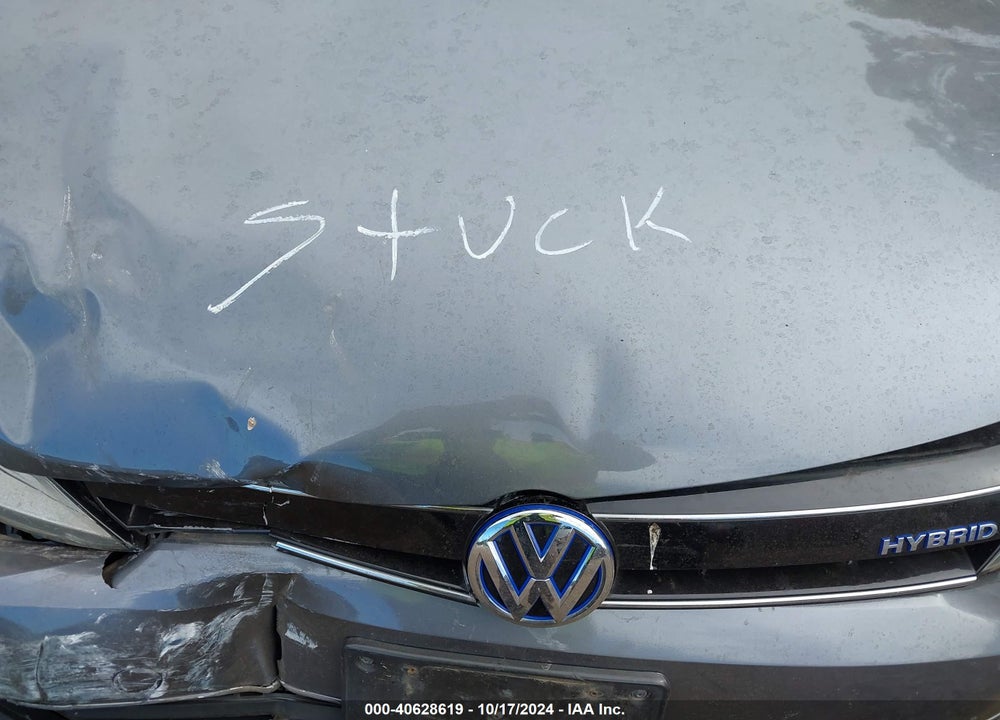 2014 VOLKSWAGEN JETTA HYBRID SE VIN: 3VW637AJ4EM207851