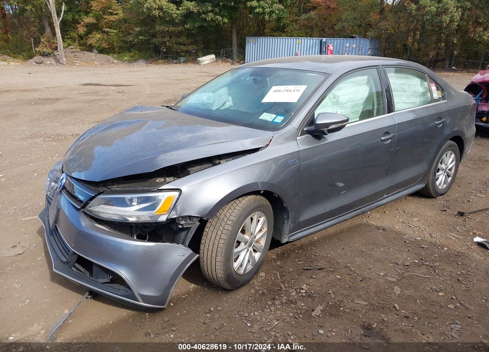 2014 VOLKSWAGEN JETTA HYBRID SE VIN: 3VW637AJ4EM207851