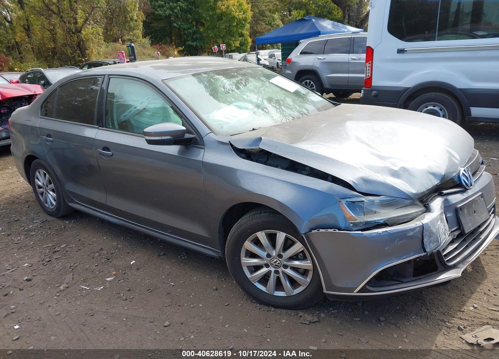 2014 VOLKSWAGEN JETTA HYBRID SE VIN: 3VW637AJ4EM207851