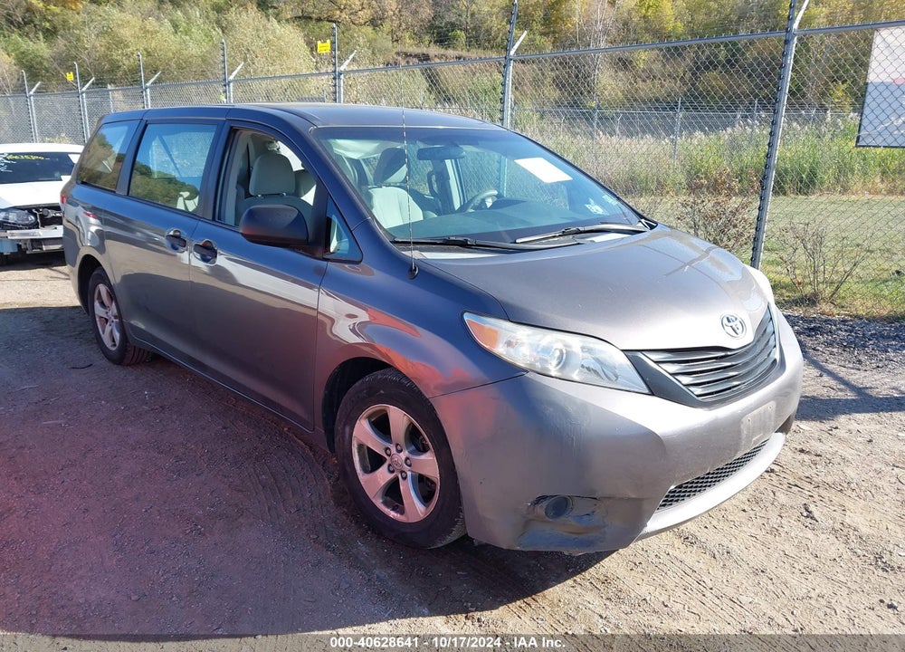 2013 TOYOTA SIENNA L V6 7 PASSENGER VIN: 5TDZK3DC7DS373157