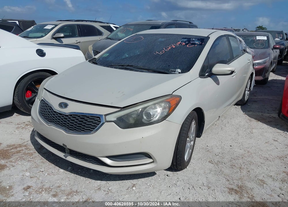 2014 KIA FORTE LX VIN: KNAFK4A60E5117356