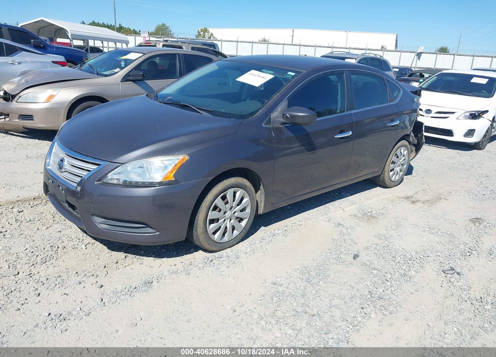 2015 NISSAN SENTRA FE+ S/S/SL/SR/SV VIN: 3N1AB7AP2FL632676