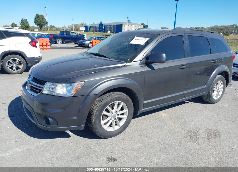 2016 DODGE JOURNEY SXT VIN: 3C4PDCBBXGT107945