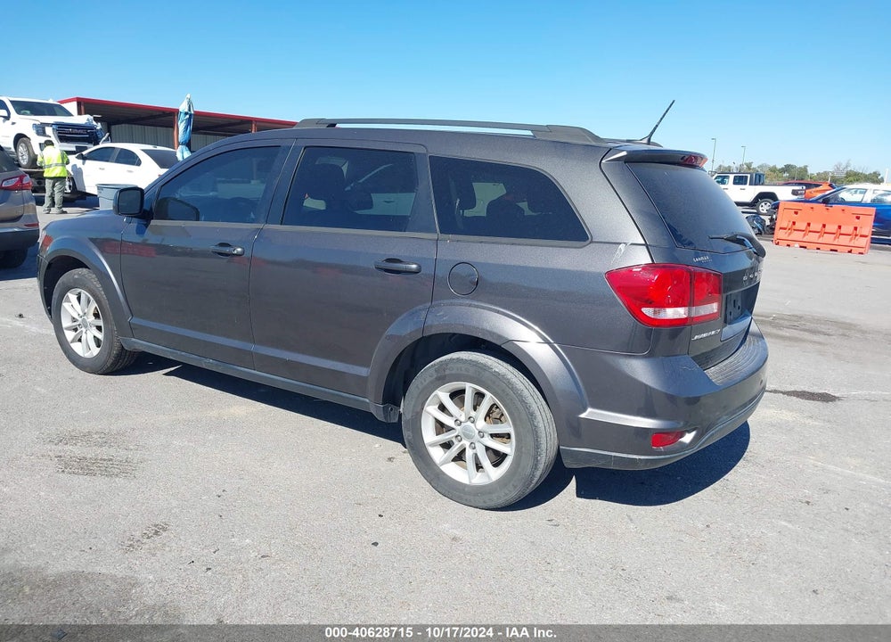 2016 DODGE JOURNEY SXT VIN: 3C4PDCBBXGT107945