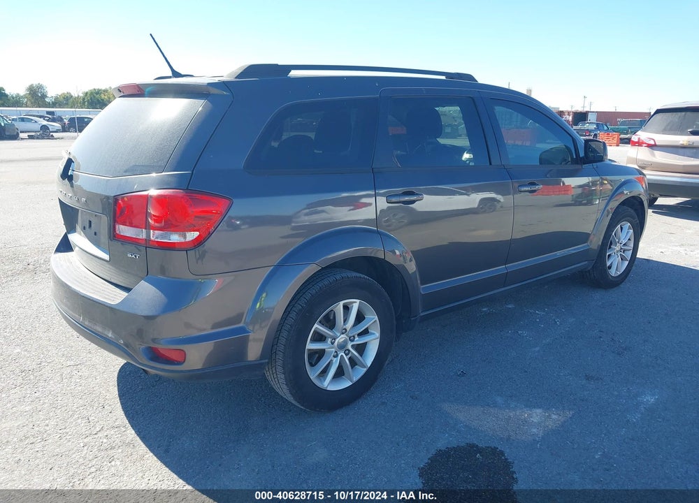 2016 DODGE JOURNEY SXT VIN: 3C4PDCBBXGT107945
