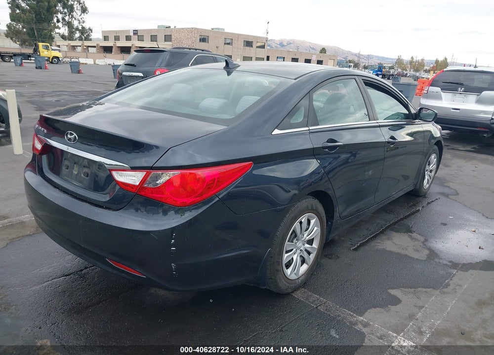 2011 HYUNDAI SONATA GLS VIN: 5NPEB4AC6BH289987