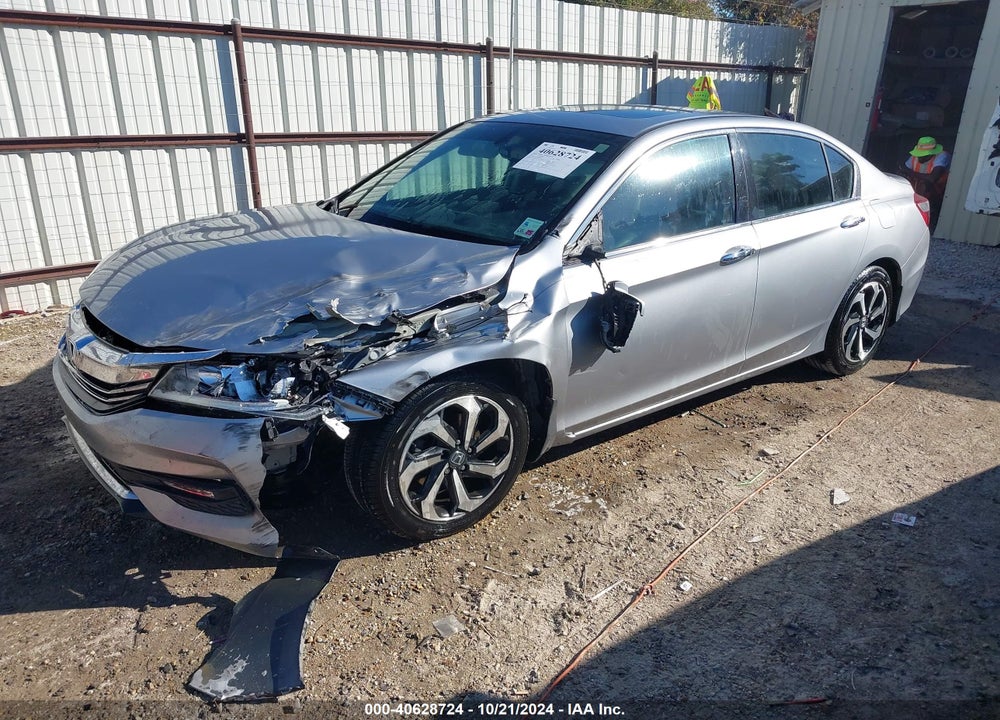 2017 HONDA ACCORD EX-L V6 VIN: 1HGCR3F89HA040392
