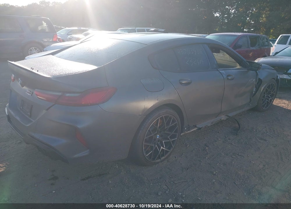2020 BMW M8 GRAN COUPE COMPETITION VIN: WBSGV0C02LCD64222