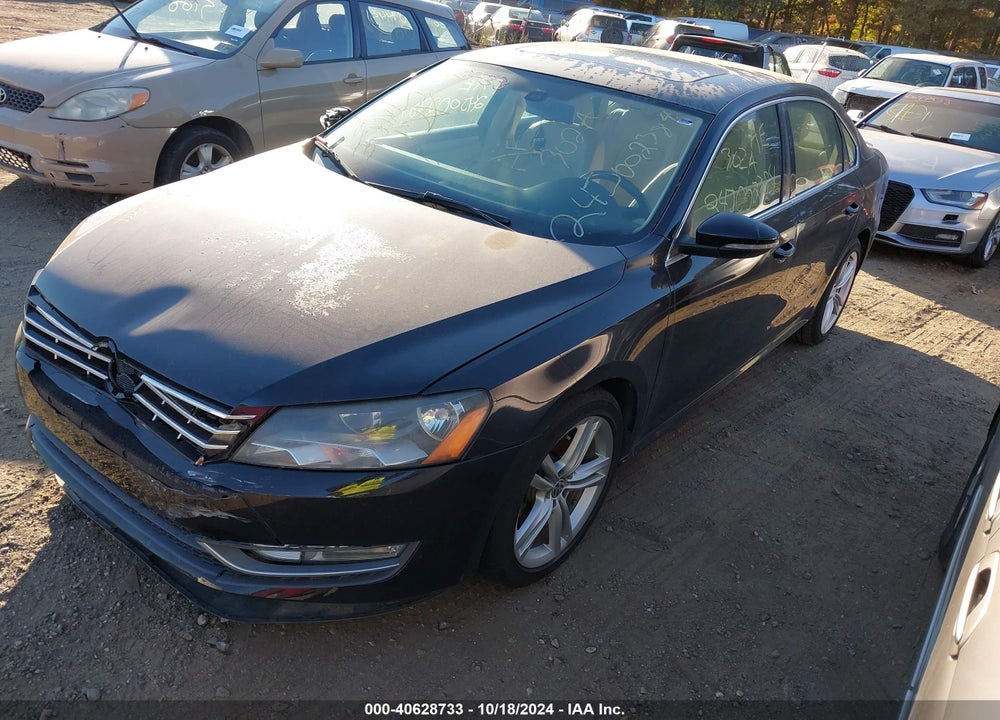 2012 VOLKSWAGEN PASSAT 3.6L V6 SE VIN: 1VWBM7A36CC068785