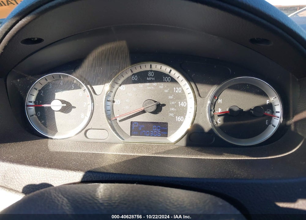 2009 HYUNDAI SONATA GLS VIN: 5NPET46C59H541258