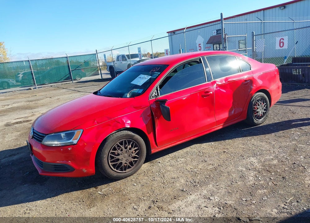 2014 VOLKSWAGEN JETTA 2.0L S VIN: 3VW2K7AJ7EM208364