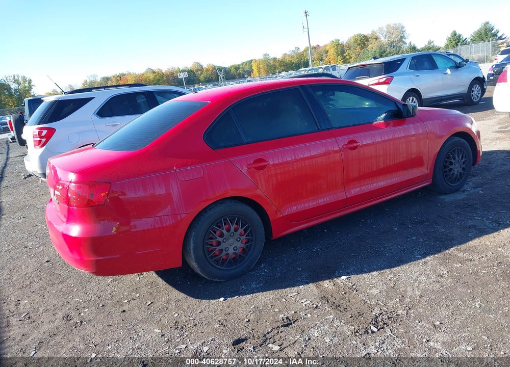 2014 VOLKSWAGEN JETTA 2.0L S VIN: 3VW2K7AJ7EM208364