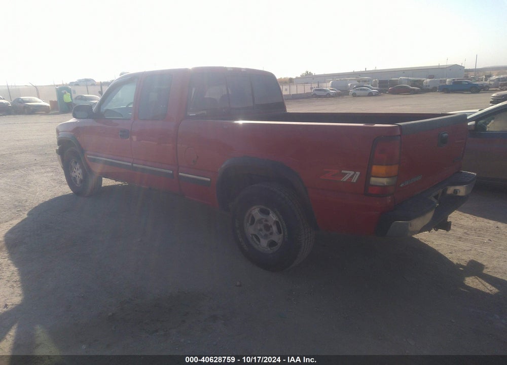 1999 CHEVROLET SILVERADO 1500 LS VIN: 2GCEK19T7X1262941