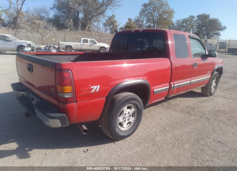 1999 CHEVROLET SILVERADO 1500 LS VIN: 2GCEK19T7X1262941
