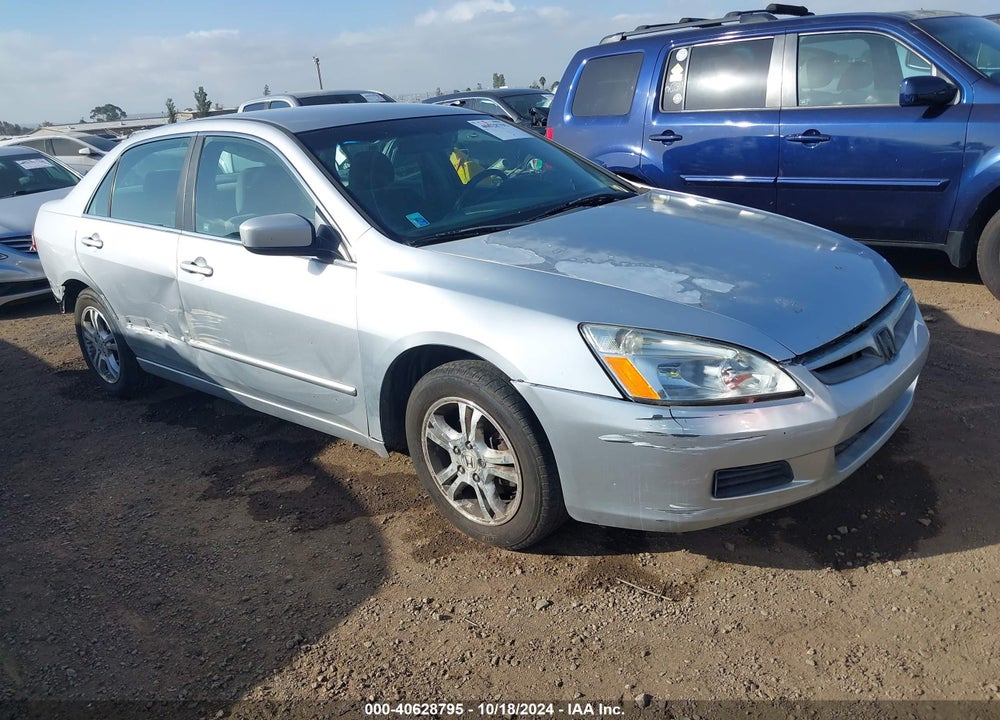 2007 HONDA ACCORD 2.4 SE VIN: 1HGCM56337A180547