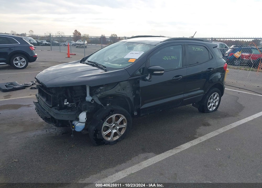 2018 FORD ECOSPORT SE VIN: MAJ6P1UL3JC213661