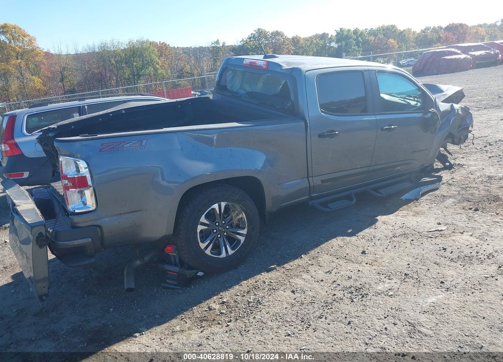 2022 CHEVROLET COLORADO 4WD LONG BOX Z71 VIN: 1GCGTDEN0N1315559