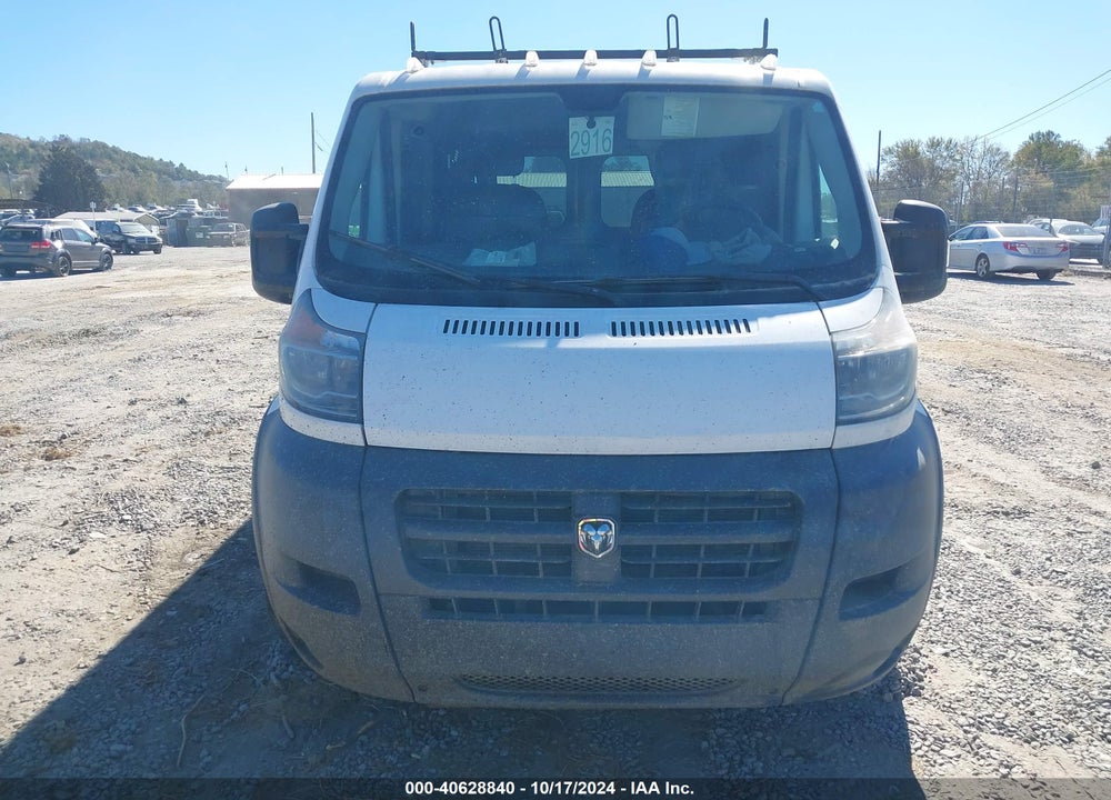 2017 RAM PROMASTER 1500 LOW ROOF 136 WB VIN: 3C6TRVAG8HE509775