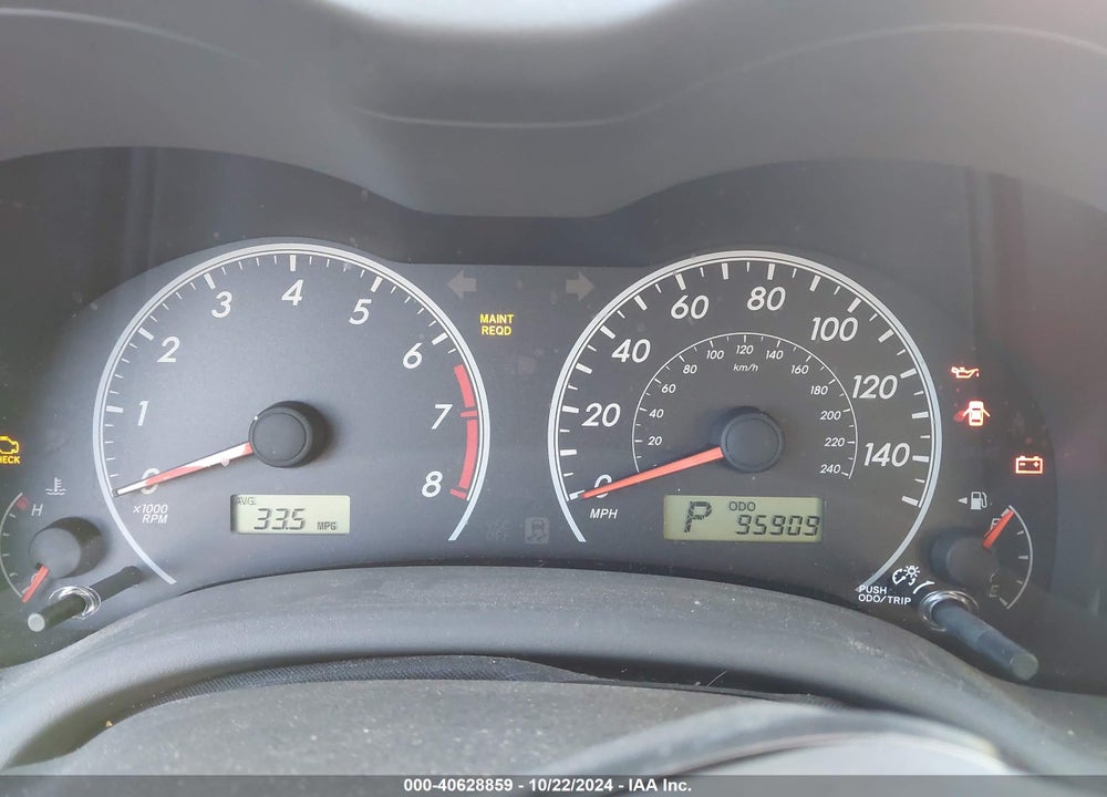 2010 TOYOTA COROLLA LE VIN: JTDBU4EE8AJ075792