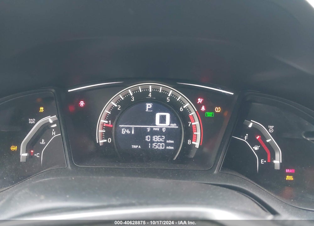 2017 HONDA CIVIC LX VIN: SHHFK7H2XHU413722