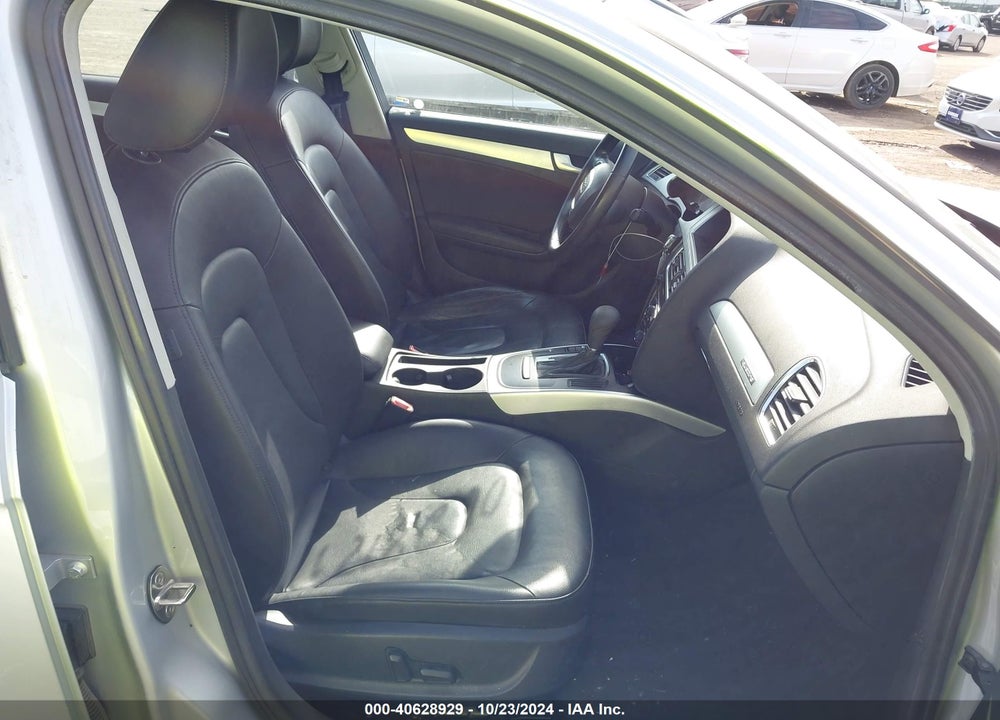 2012 AUDI A4 2.0T PREMIUM VIN: WAUBFAFL0CN008828