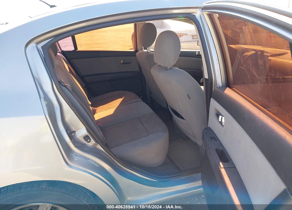 2012 NISSAN SENTRA 2.0 S VIN: 3N1AB6AP2CL734288